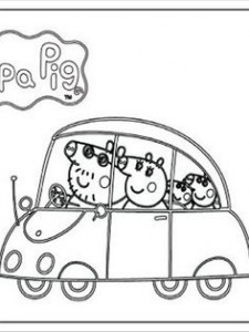 immagine da colorare peppa pig030